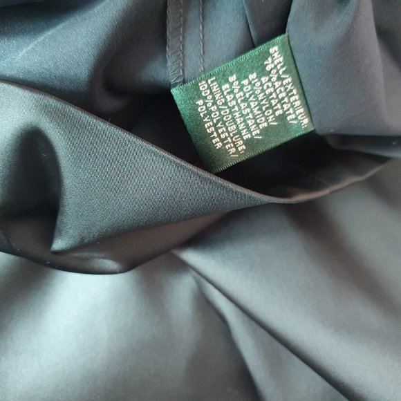 Ralph Lauren sheath dress Sz 12 teal cocktail  office formal RRP $380 - Picture 7 of 7